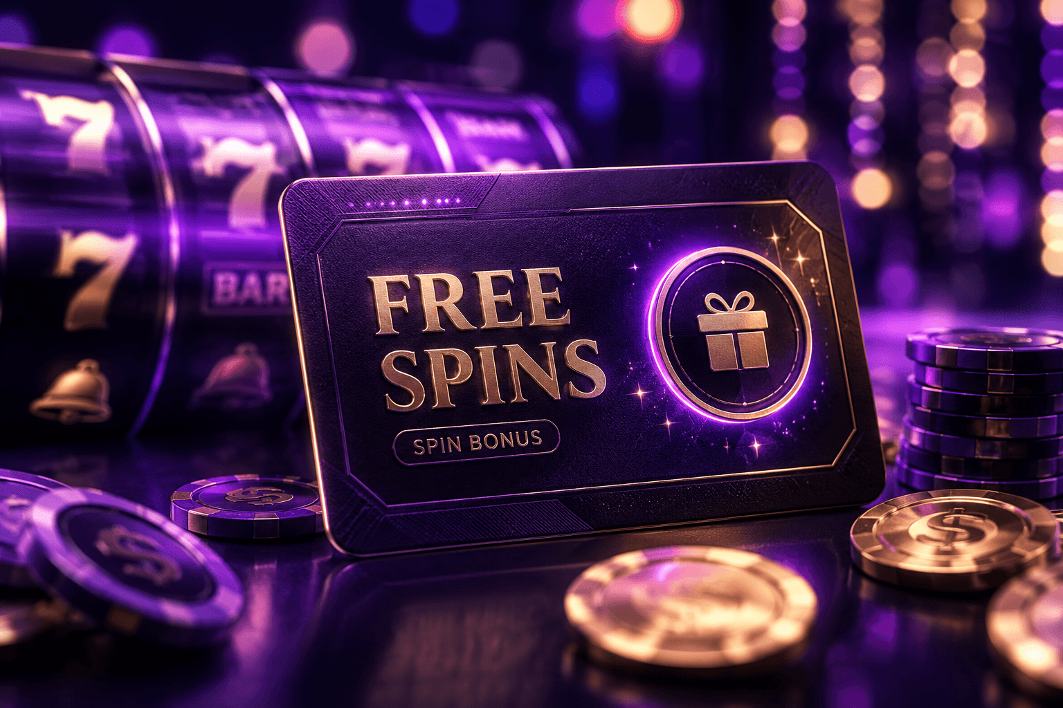 PlayLive free spin reward card