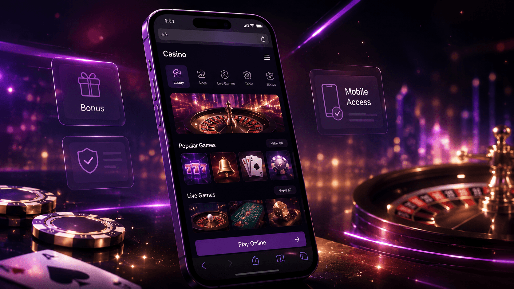 PlayLive mobile casino