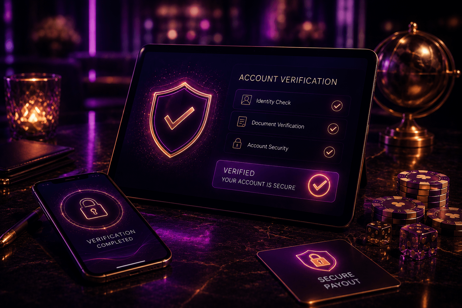 PlayLive withdrawal account verification